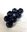 100 Bolas facetadas en cristal negro 4 mm